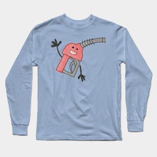 Retro Gas Cartoon Long Sleeve T-Shirt